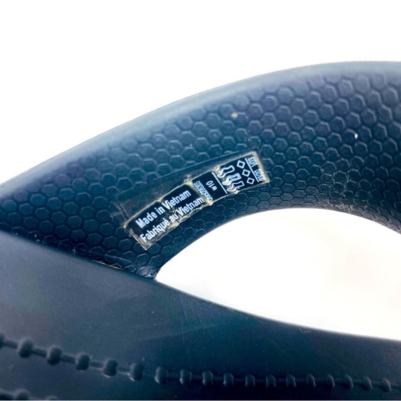 Crocs Monterey Diamante Wedge Flip Flop Sandals Size 10 - Picture 7 of 8